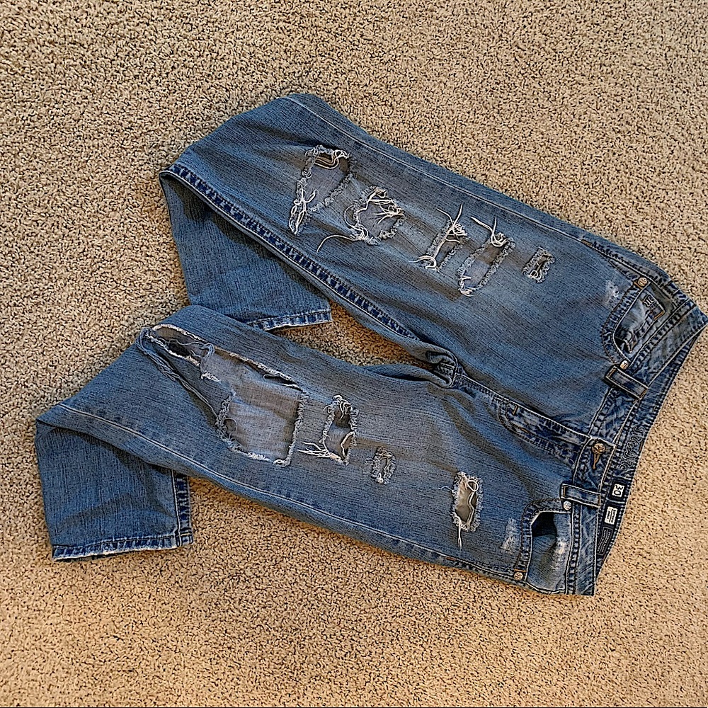 Miss me boyfriend distressed jeans